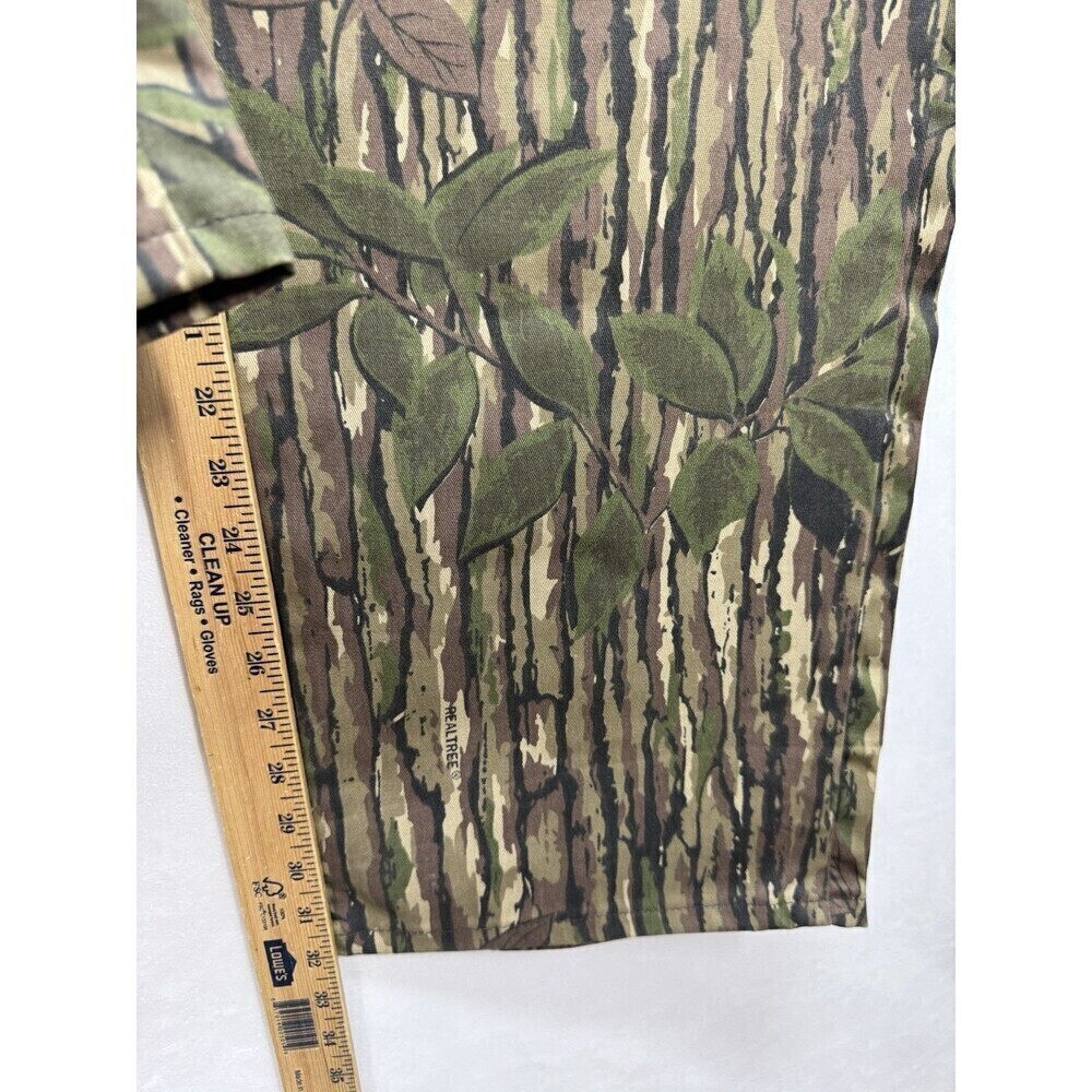 Vintage Liberty Pants Size XL Realtree Camo Cargo Adjustable Waist Hunting 90s - Picture 8 of 9
